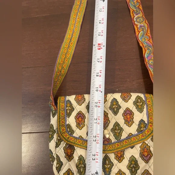 nwot vintage valdrôme Multicolor Patterned provencal Women's Bag - Picture 9 of 12